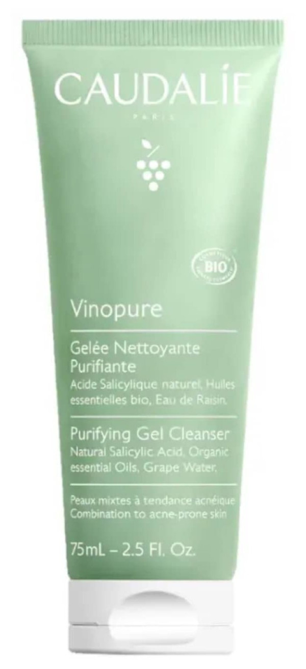 Caudalie Vinopure Gel de Limpieza Purificante 75ml