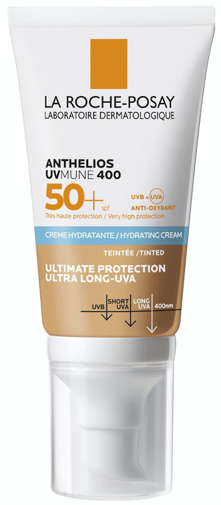 La Roche-Posay Anthelios UVMUNE 400 Creme Hidratante SPF50+ Com Cor 50ml