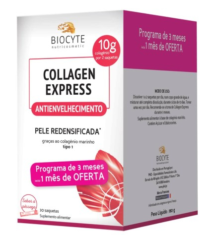 Biocyte Collagen Express Saquetas 3 x 10 unidades