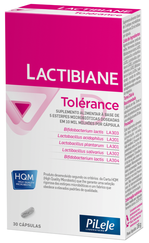 Pileje Lactibiane Tolérance D (30 Cápsulas)