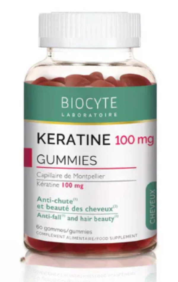 Biocyte Queratina 60 gominolas