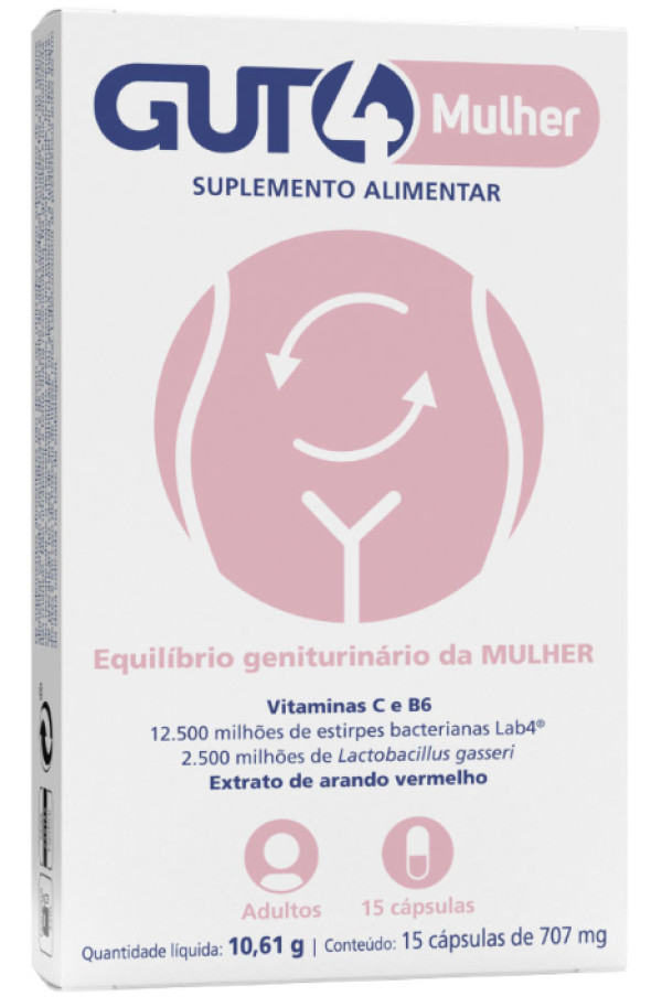 Gut4 Mulher (15 Cápsulas)