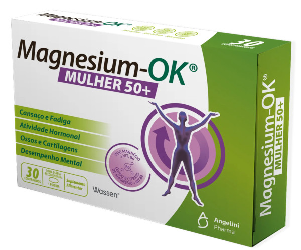 Magnesium-OK Mujer 50+ (30 Comprimidos)