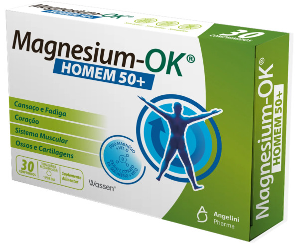 Magnesium-OK Hombre 50+ (30 Comprimidos)