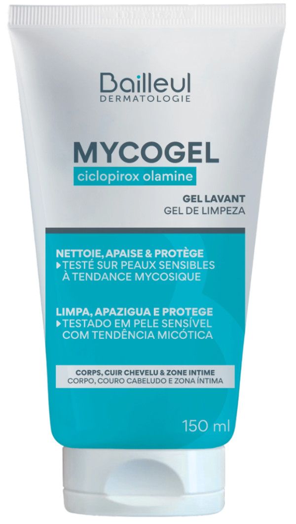 Mycogel Gel de Ciclopirox Olamina Limpiador 150ml (Precio Especial)