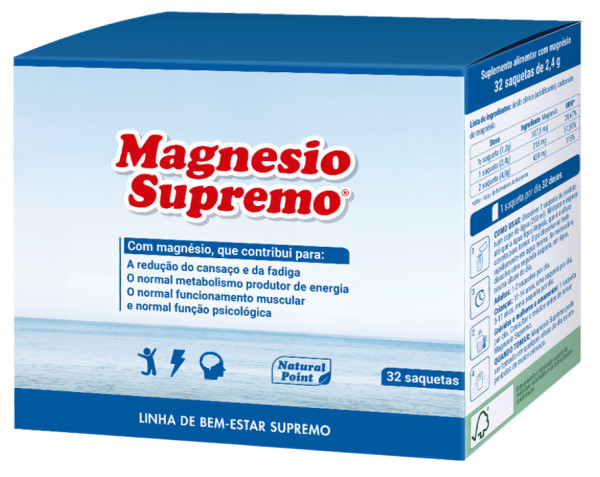 Magnesio Supremo Polvo (32 Sobres)