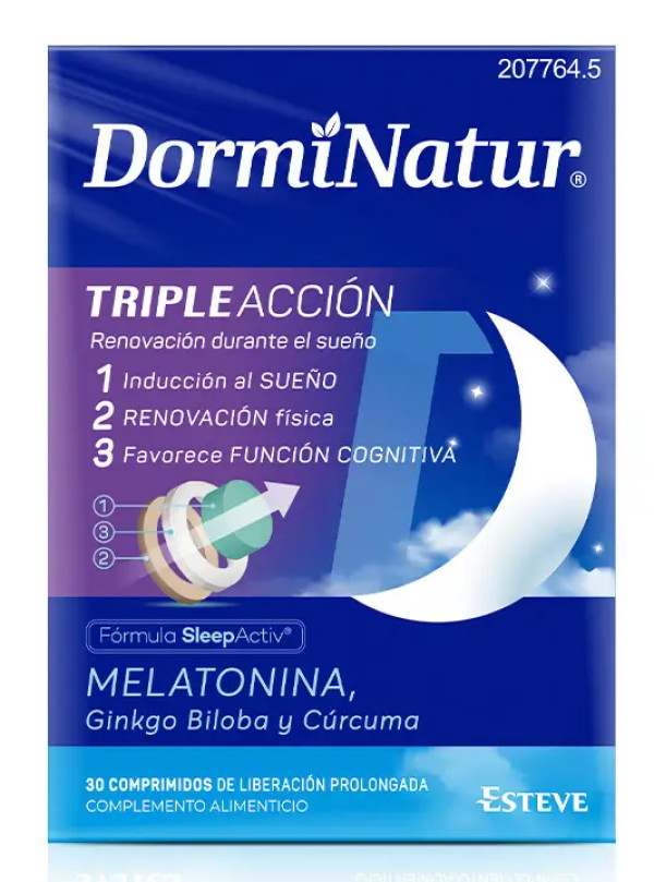 Dorminatur Triple Acción 30 comprimidos