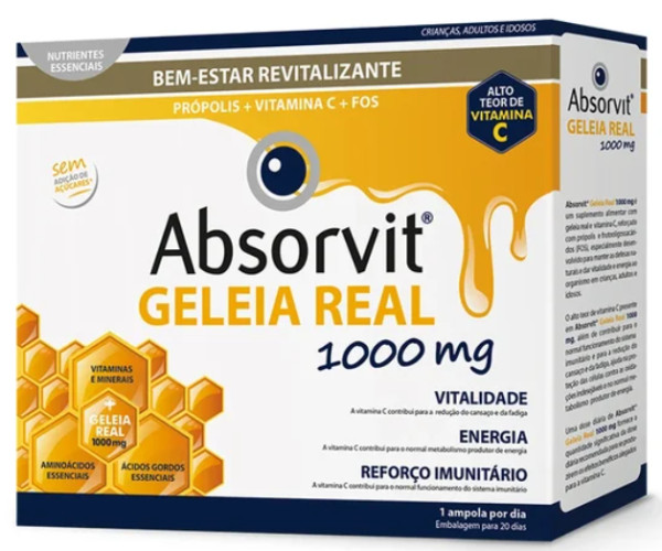 Absorvit Jalea Real 10ml x 20 ampollas
