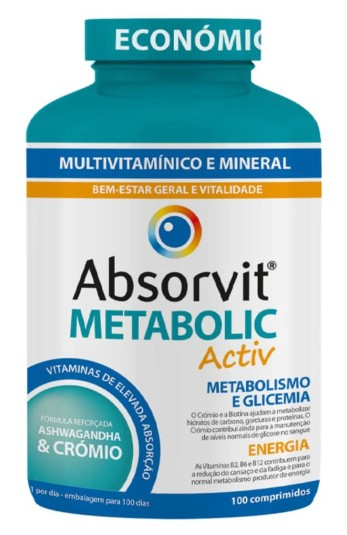 Absorvit Metabolic Activ 100 comprimidos