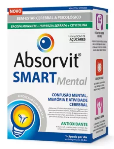 Absorvit Smart Mental x 30 cápsulas