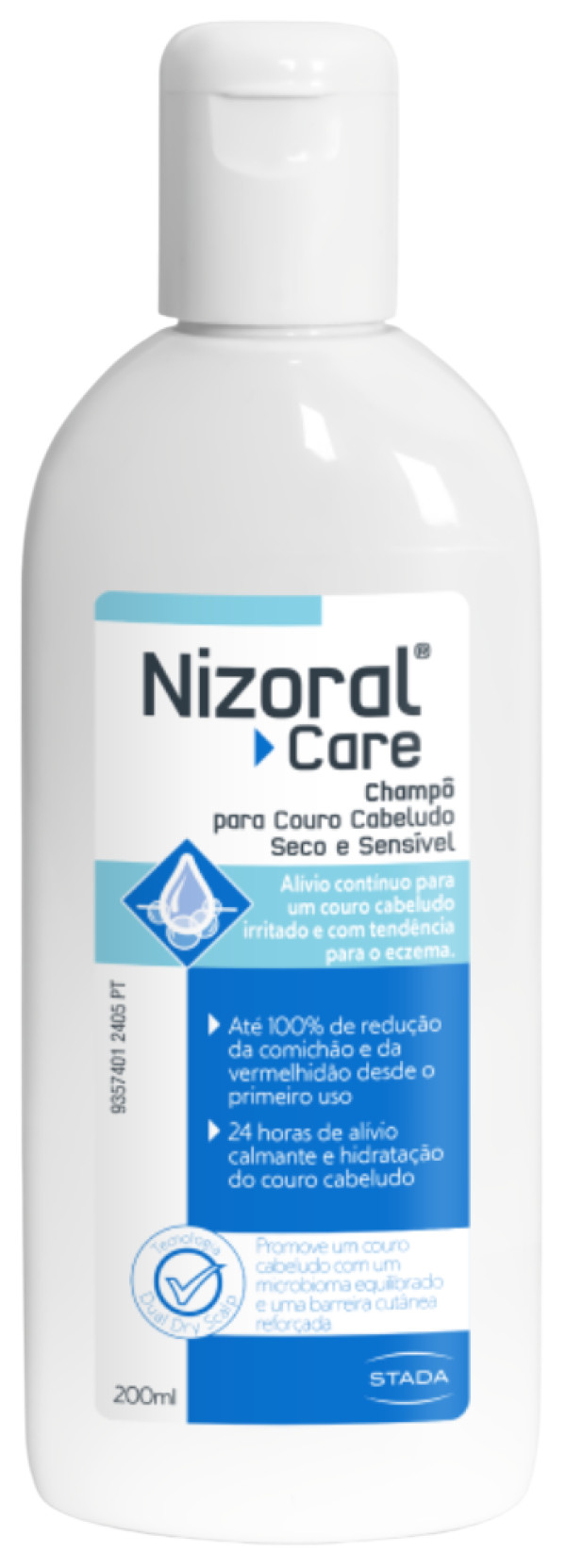 Nizoral Cuidado Champú Cuero Cabelludo Seco y Sensible 200ml