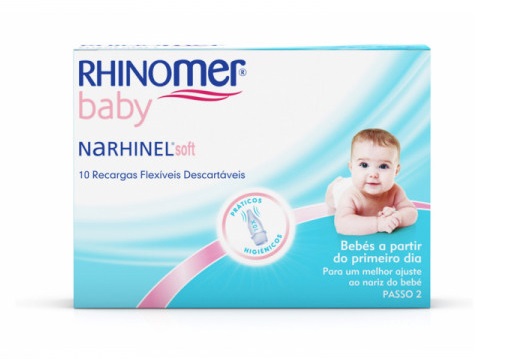 Recargas Flexíveis Descartáveis Rhinomer Baby (10 unidades)