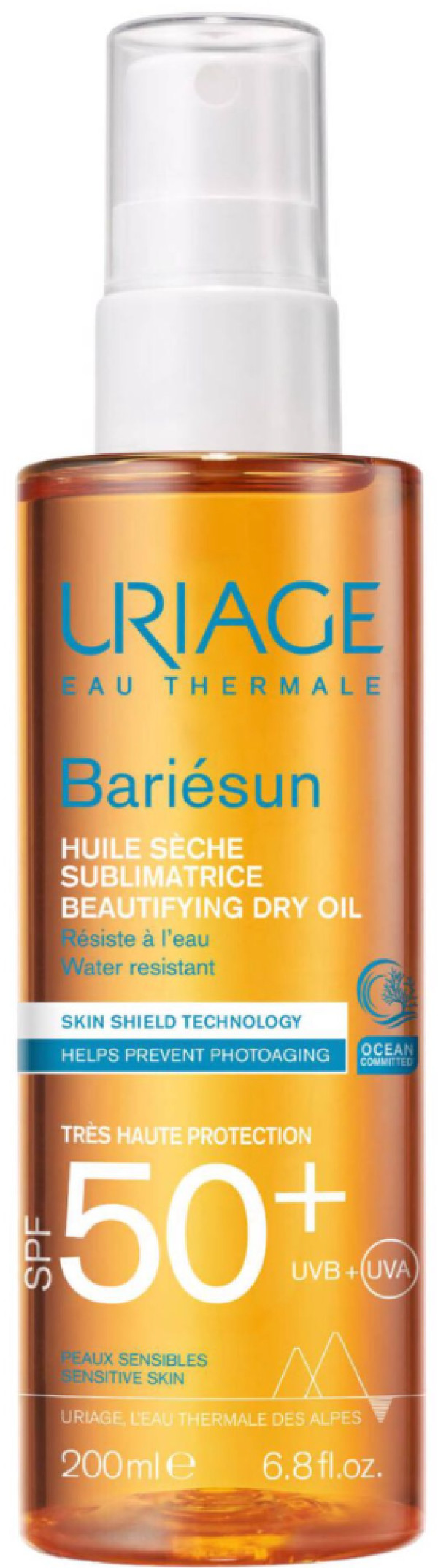 Uriage Bariésun Óleo Seco SPF50+ 200ml