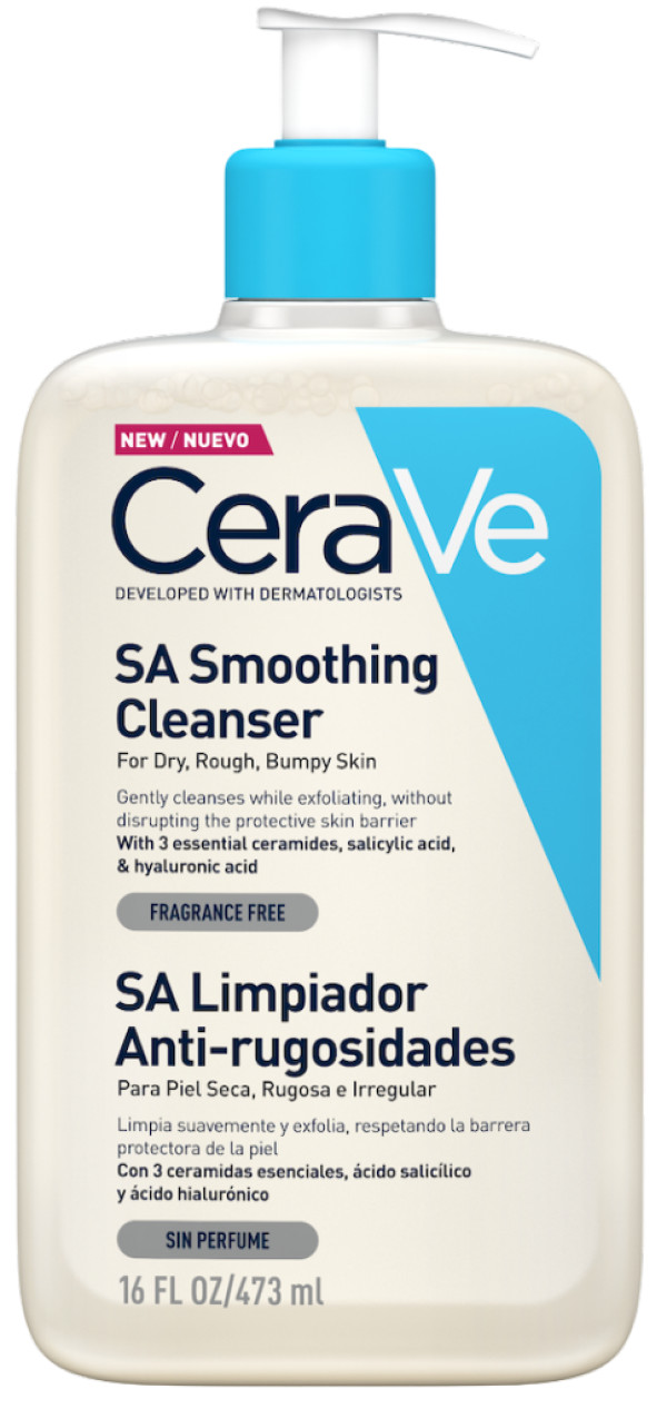 CeraVe SA Gel Limpiador Anti-Rugosidades 473ml