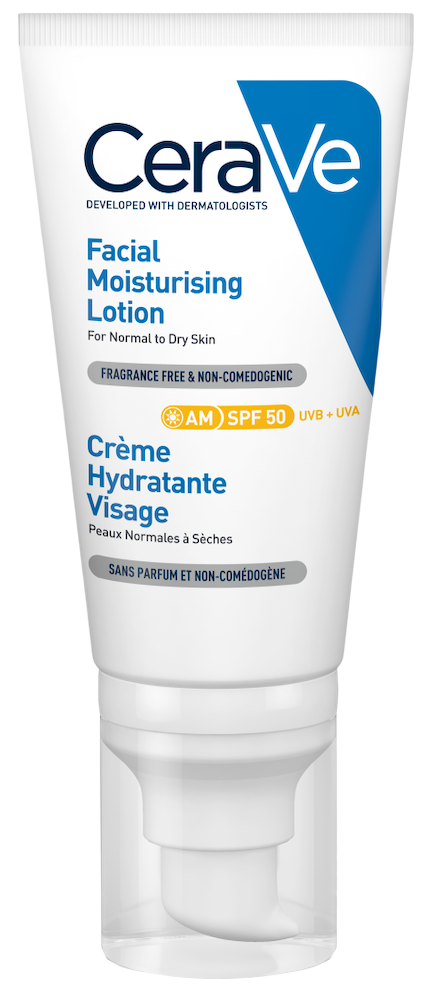 CeraVe Loción Facial Hidratante SPF50 52ml
