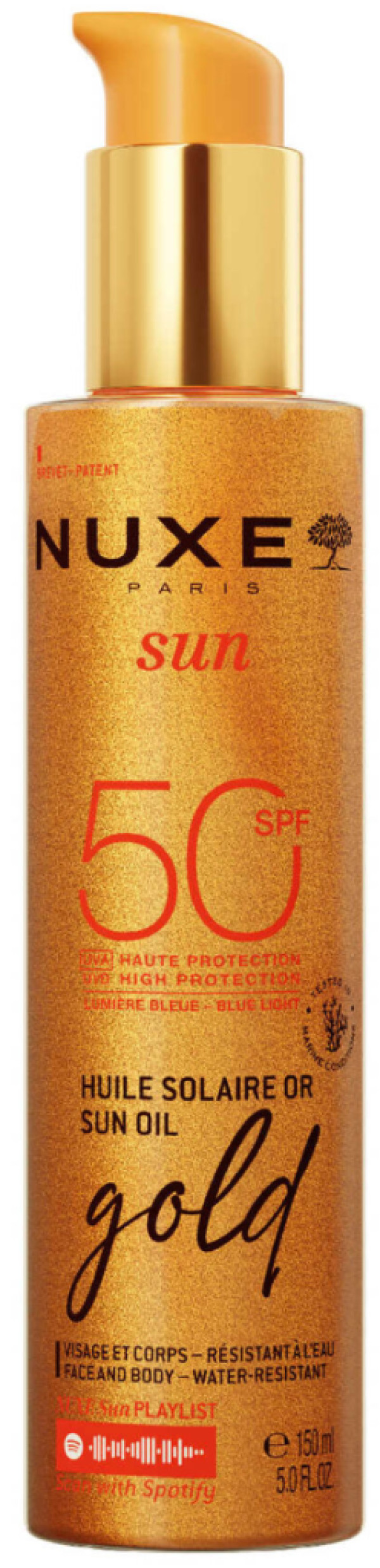 Nuxe Sun Aceite Solar Dorado SPF50 150ml