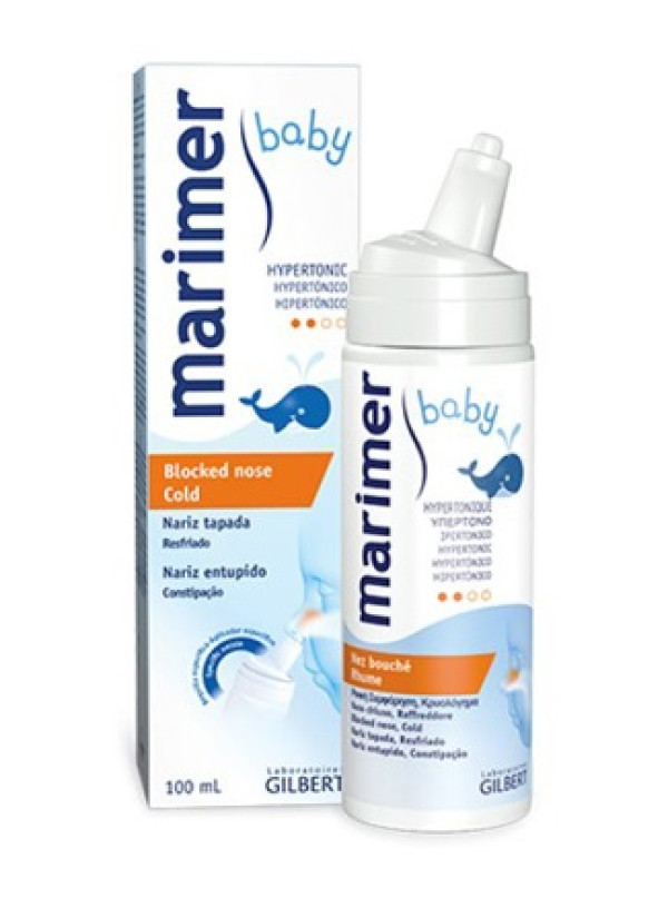 Marimer Hipertónico Água do Mar para Bebé - 100ml