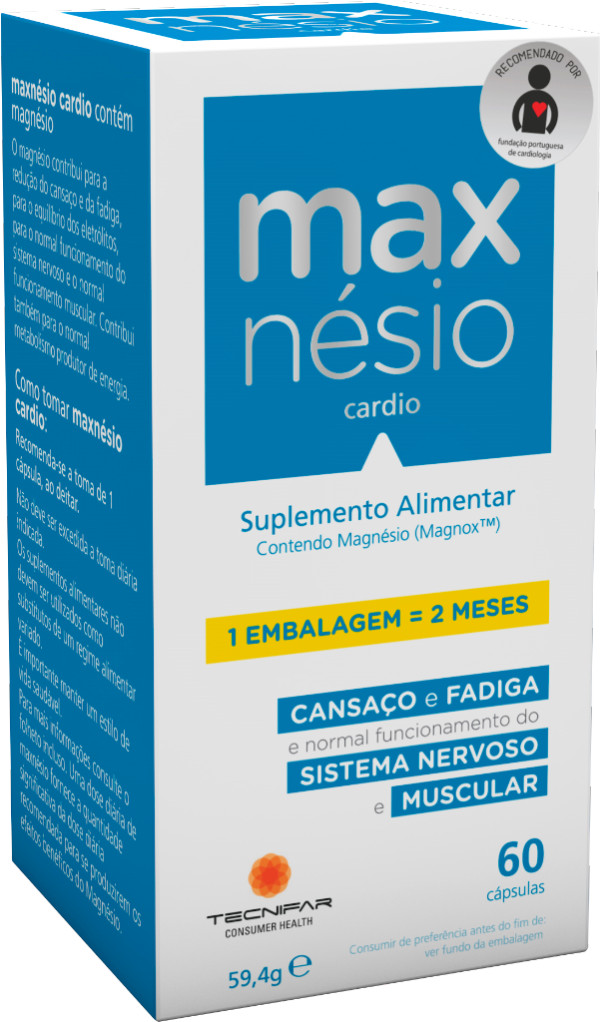 Maxnésio Cardio (60 Cápsulas)