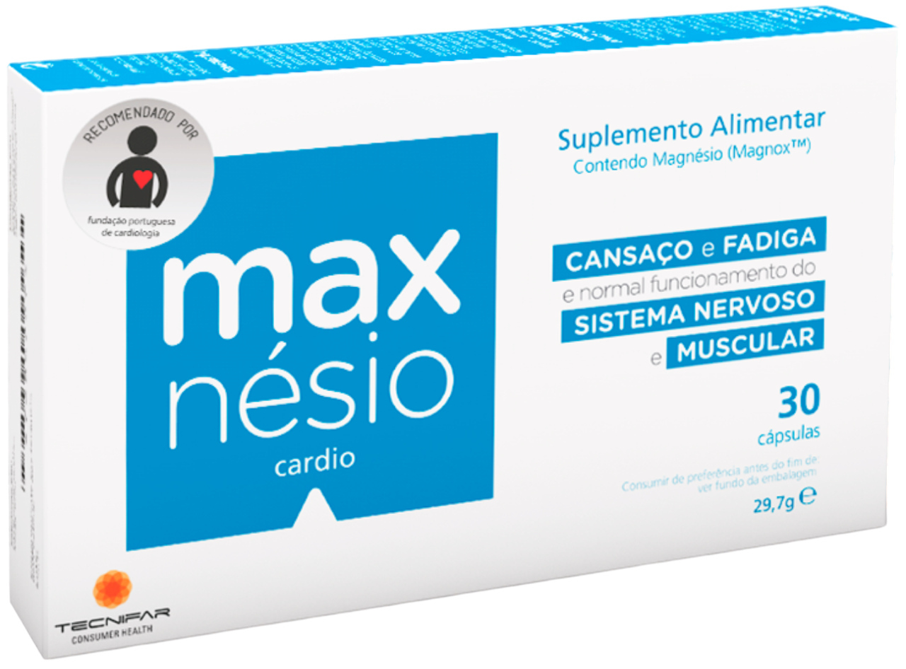 Maxnésio Cardio (30 Cápsulas)