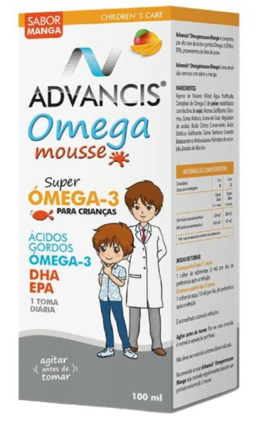 Advancis Omega Mousse Super Ómega-3 Manga 100ml