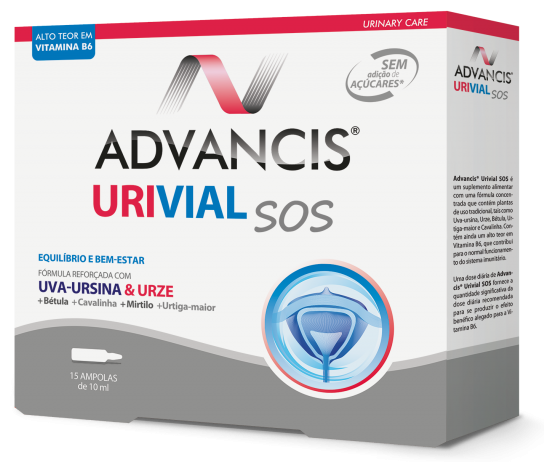 Advancis Urivial SOS 15 ampolas x 10ml