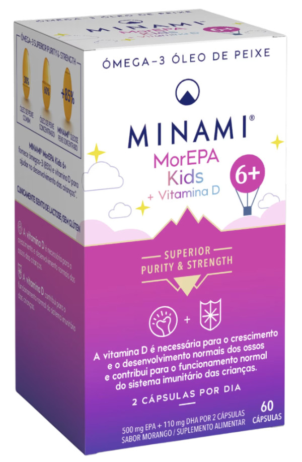 Minami MorEPA Kids (60 Cápsulas)