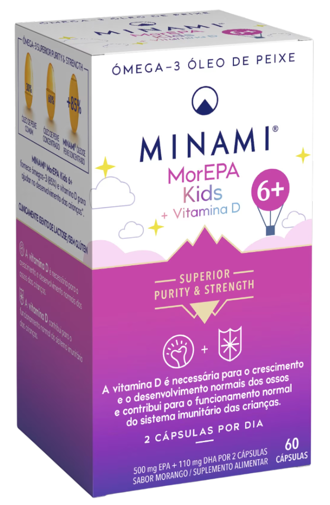 Minami MorEPA Kids (60 Cápsulas)
