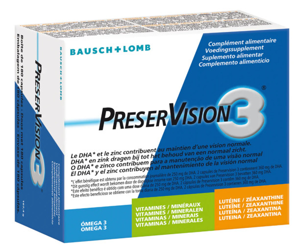 Preservision 3 (180 Cápsulas)