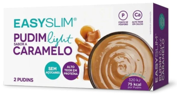 EasySlim Flan Light Caramelo 2x125g
