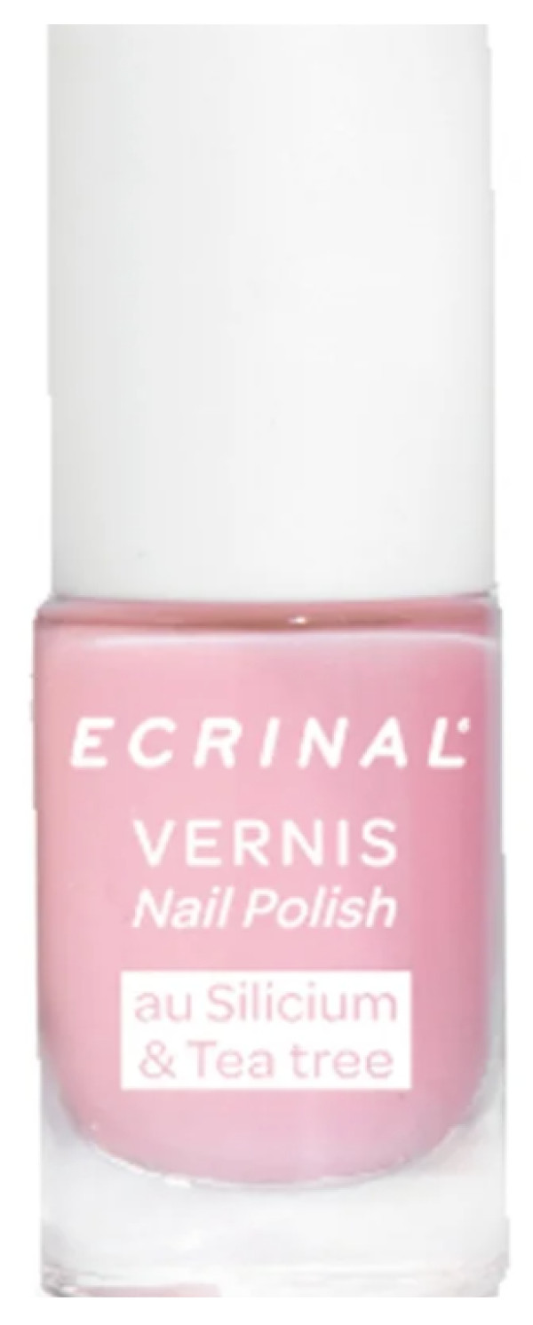 Ecrinal Silicio & Árbol de Té Esmalte Rosa Perla 5ml