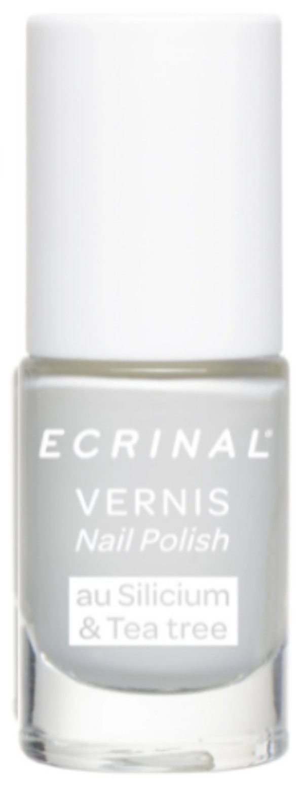 Ecrinal Silicio & Árbol de Té Esmalte Blanco 5ml