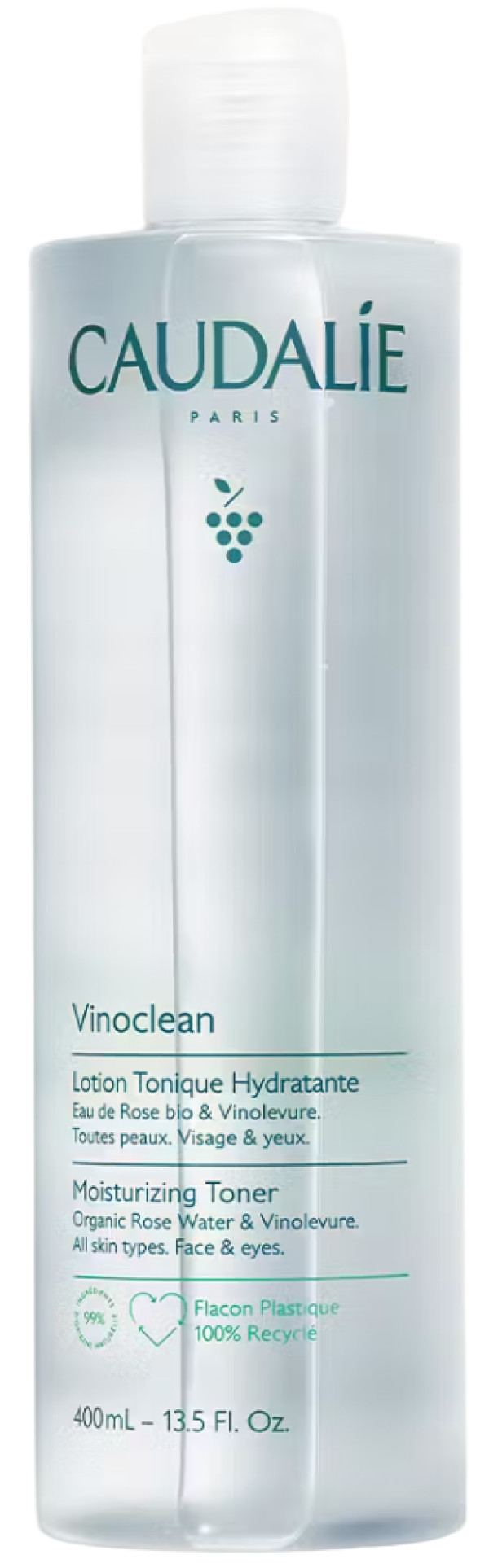 Caudalie Vinoclean Loción Tónica Hidratante 400ml