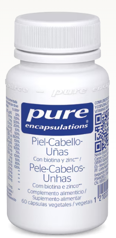 Pure Encapsulations Piel Cabello Uñas x60 cápsulas