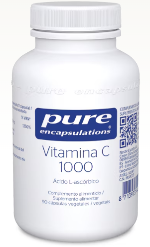 Pure Encapsulations Vitamina C 1000mg x90 cápsulas