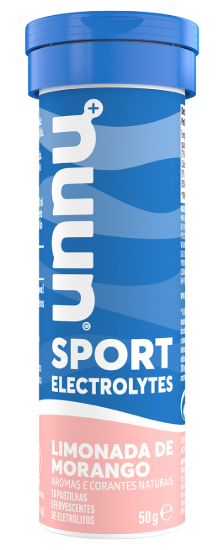 Nuun Sport Electrolytes Pastilhas Efeverscentes Limonada Morango x10