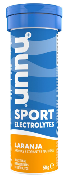 Nuun Sport Electrolytes Pastilhas Efeverscentes Laranja x10