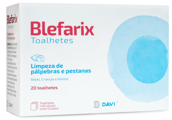 Toallitas Blefarix Unidosis para Cuidado Ocular - Pack 20 unidades