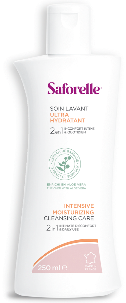Solución de Lavado Ultra Hidratante Saforelle para Piel Sensible - 250ml