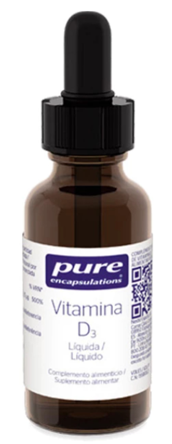 Vitamina D3 en Gotas Pure Encapsulations - 22,5ml