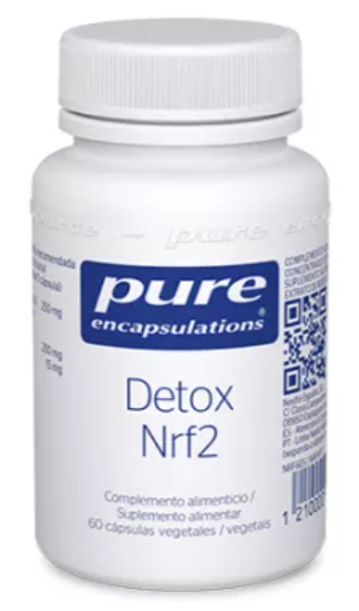 Pure Encapsulations - Cápsulas Detox Nrf2 para Limpieza Profunda y Revitalización - 60 Unidades