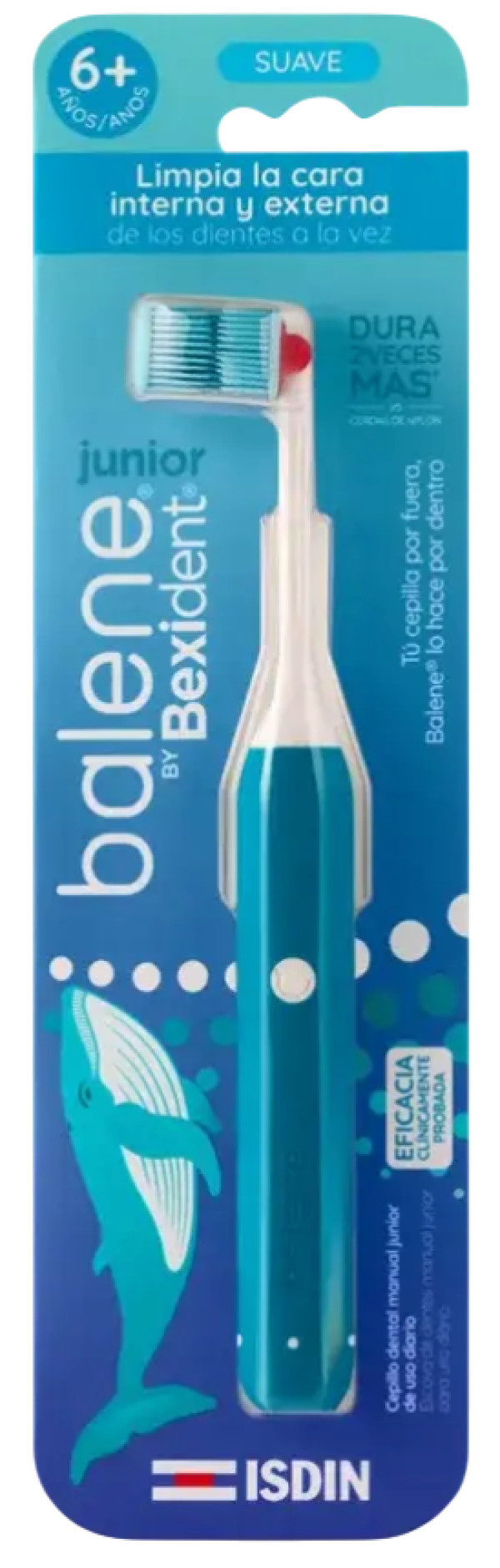 Balene by Bexident Junior Escova Dentes Azul 6A+
