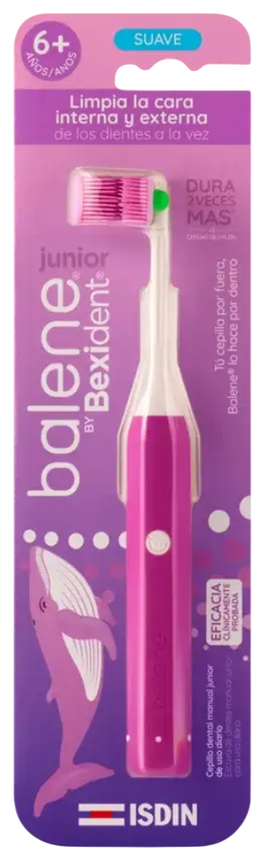 Balene by Bexident Junior Escova Dentes Roxo 6A+