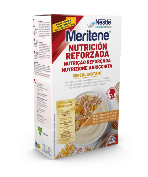 Meritene Cereal Instantáneo Multi C/Mel520G