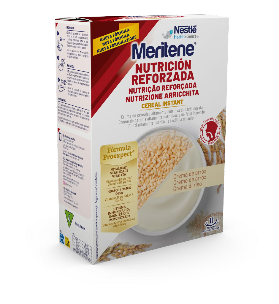 Meritene Cereal Instantáneo Crema de Arroz 440g