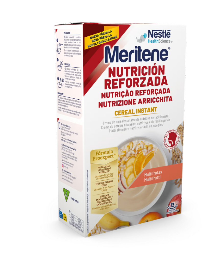 Meritene Cereal Instant Multifrutas 520G