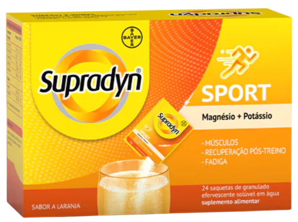 Supradyn Sport Magnesio+Potasio Gran Saqx24