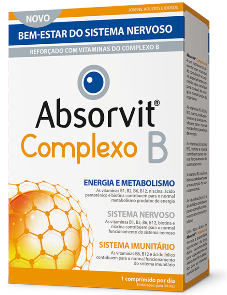 Absorvit Complejo B Comp X30