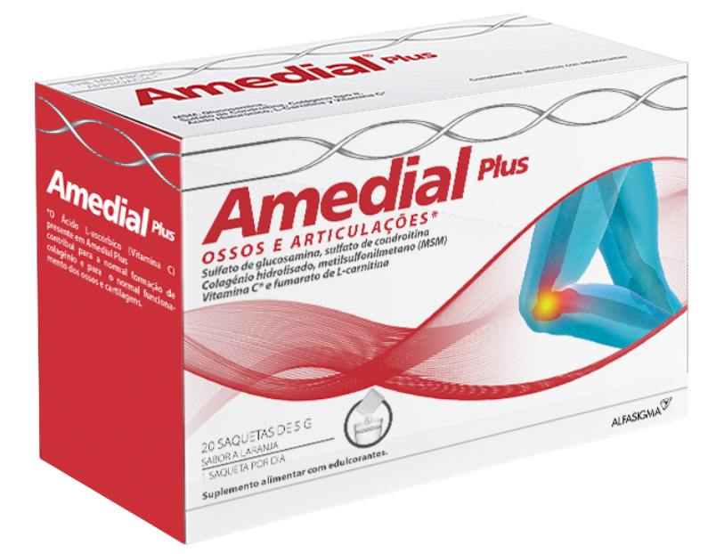Amedial Plus Saq Naranja 5Gx20