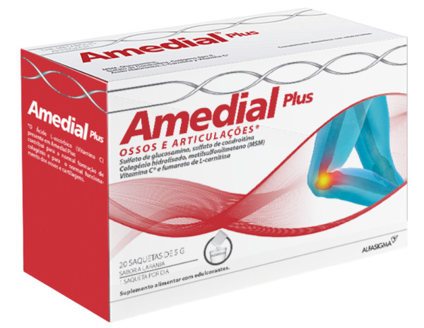 Amedial Plus Saq Naranja 5Gx20
