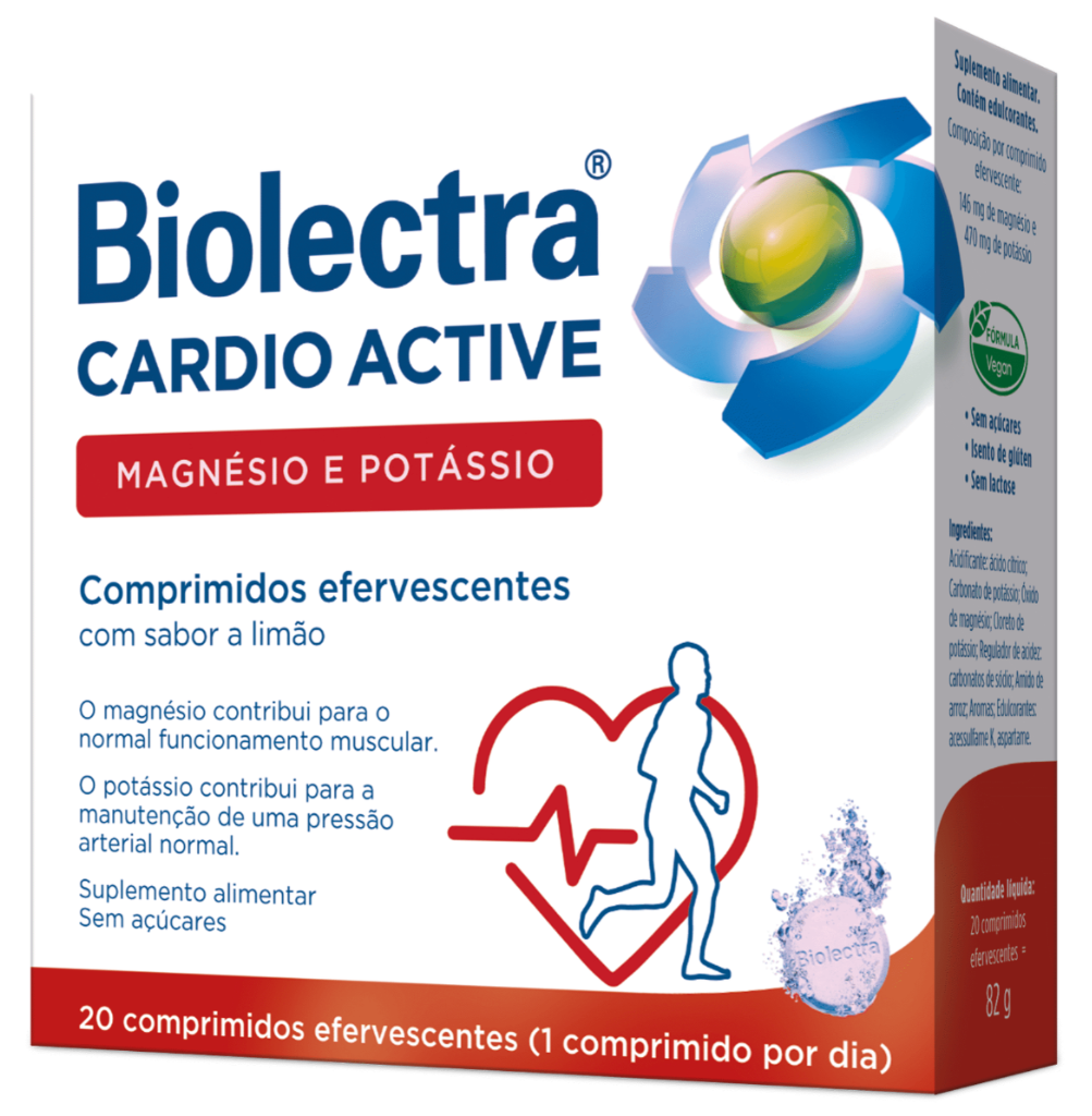 Biolectra Cardio Active (20 Comprimidos Efervescentes)